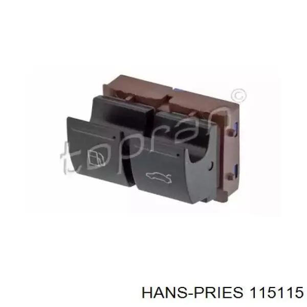 Botón de accionamiento del cierre de la tapa del maletero (puerta trasera 3/5) Hans Pries (Topran) 115115 precio, desde 20,03 EUR