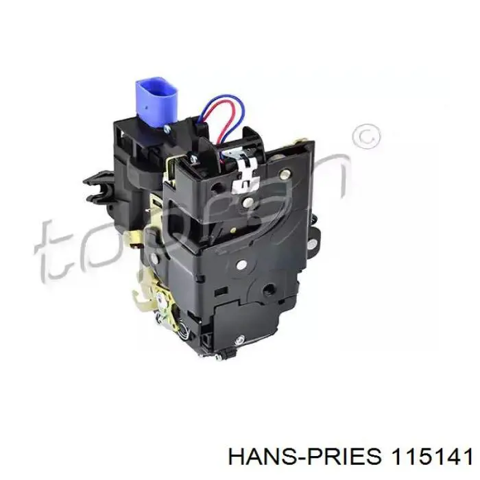 115141 Hans Pries (Topran) cerradura de puerta delantera izquierda