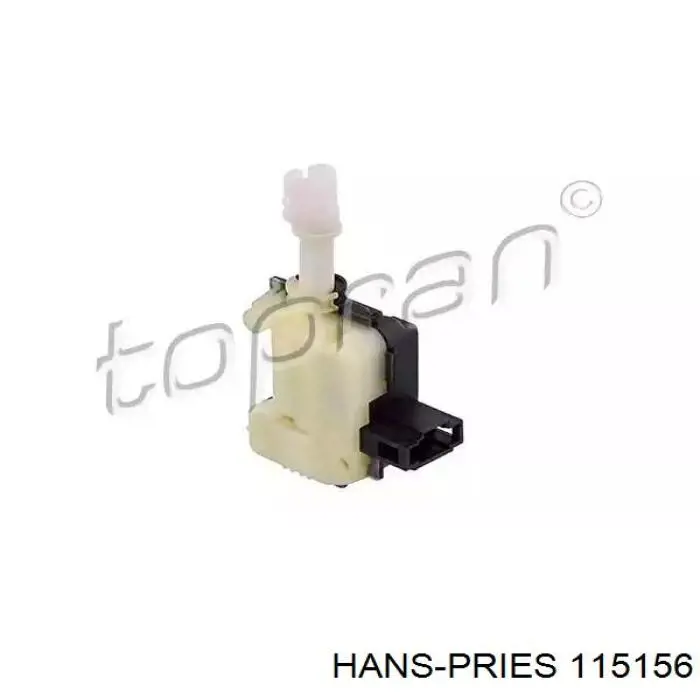 Motor de apertura de tapa de combustible Hans Pries (Topran) 115156 precio, desde 26,60 EUR