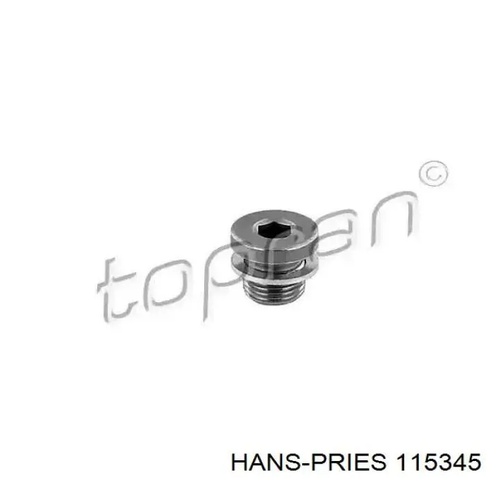 Comprar 115345 Hans Pries (Topran) Tapón del cárter de la transmisión automática