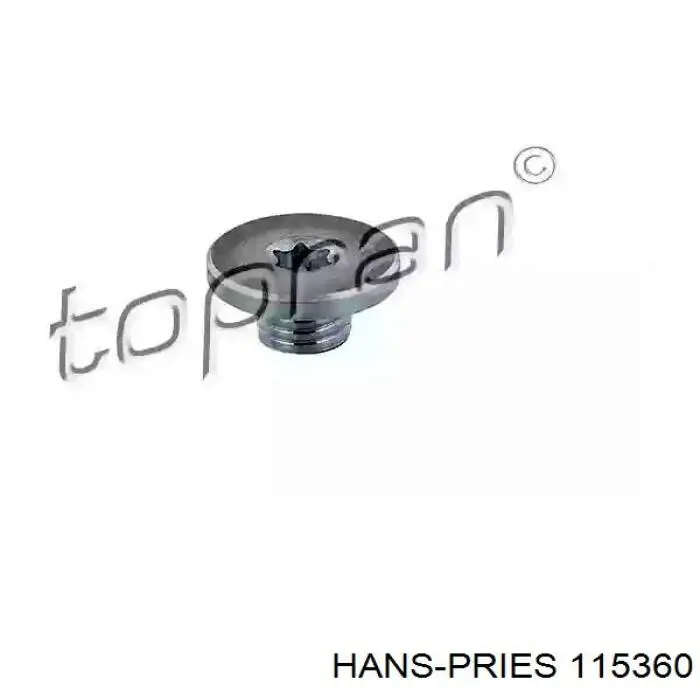 115360 Hans Pries (Topran) tornillo obturador caja de cambios