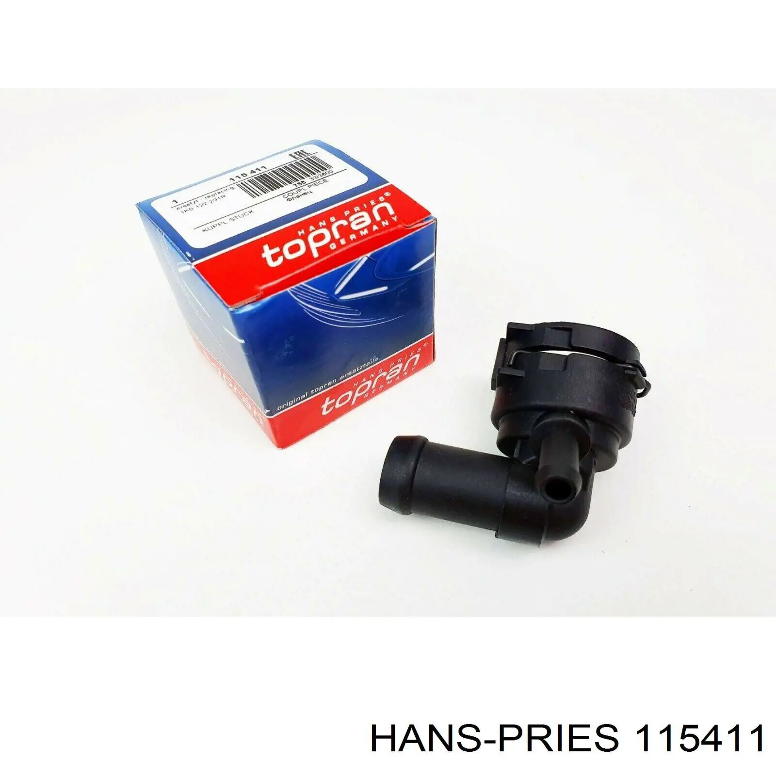 Comprar 115411 Hans Pries (Topran) Brida del sistema de refrigeración (triple unión)