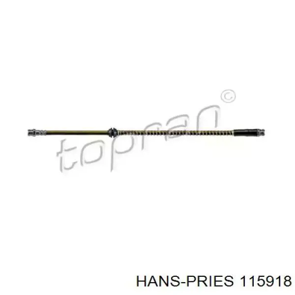 Comprar 115918 Hans Pries (Topran) Latiguillos de freno delantero