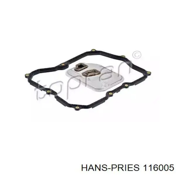 116005 Hans Pries (Topran) caja del termostato