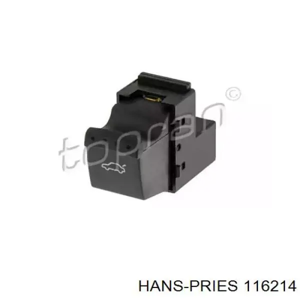 116214 Hans Pries (Topran) botón, interruptor, tapa de maletero.