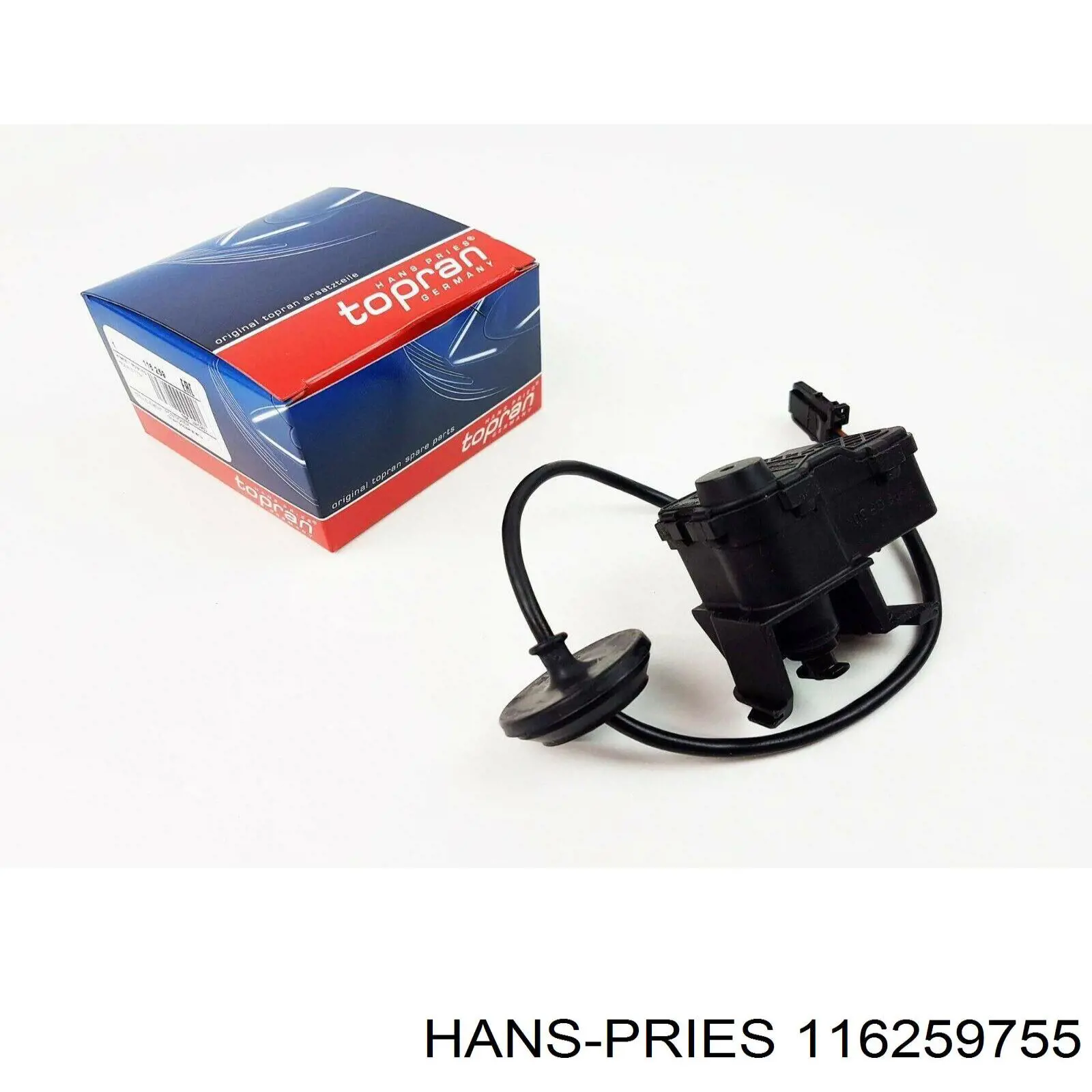 116259755 Hans Pries (Topran) Cerradura de la tapa del depósito de combustible