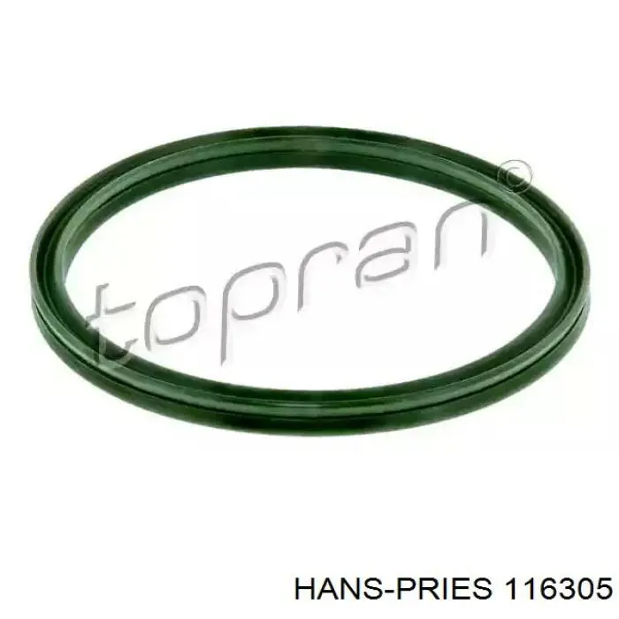 116305 Hans Pries (Topran) junta tórica para tubo intercooler