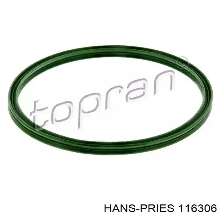 116306 Hans Pries (Topran) Junta tórica del tubo del intercooler