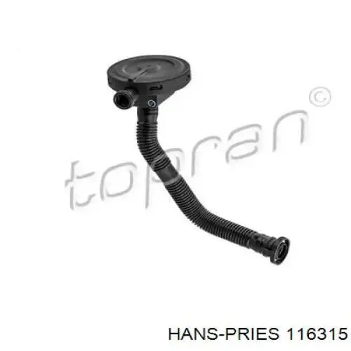 Válvula, ventilación cárter Hans Pries (Topran) 116315 precio, desde 21,14 EUR