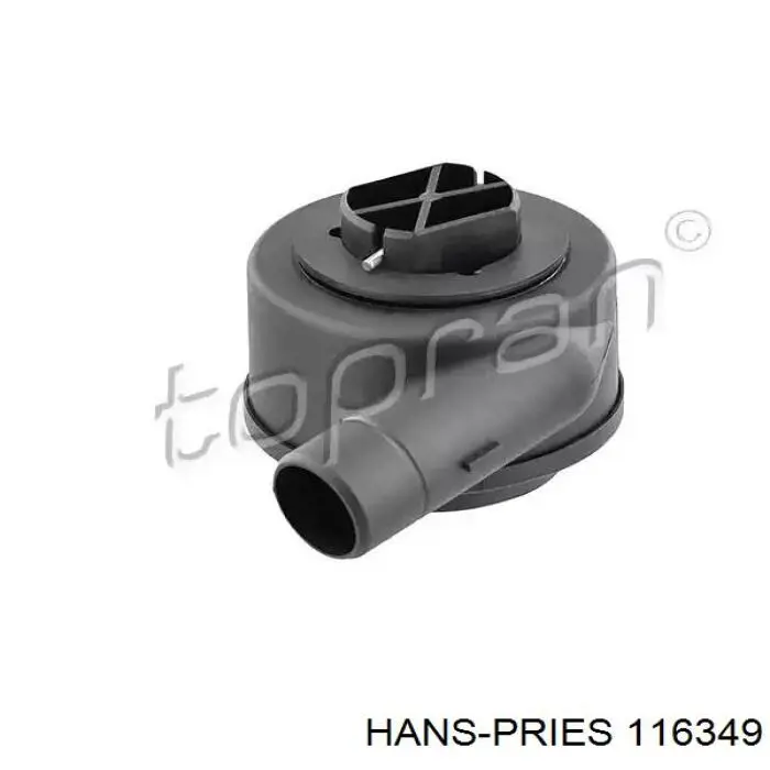 116349 Hans Pries (Topran) Válvula de ventilación del cárter