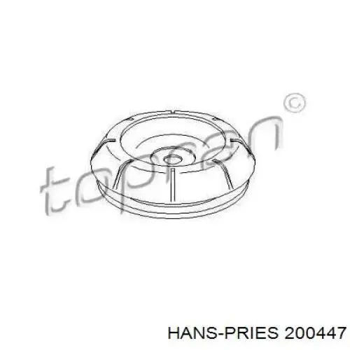 200447 Hans Pries (Topran) soporte amortiguador delantero