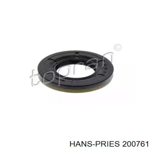 200761 Hans Pries (Topran) anillo retén, diferencial eje trasero