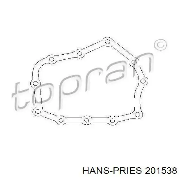 Junta tapa trasera transmisión automática / transmisión manual para Opel Astra (53, 54, 58, 59)