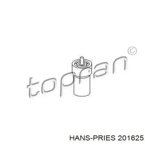 201 625 Hans Pries (Topran) pulverizador inyector