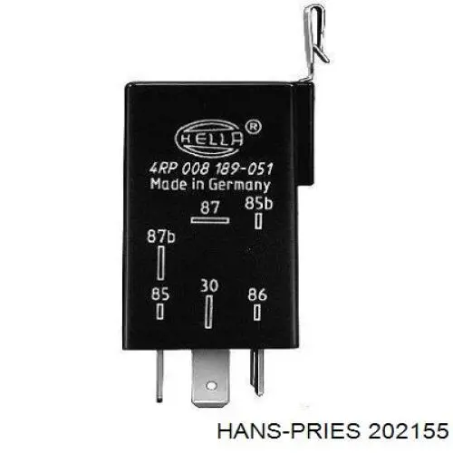 Relé de bomba eléctrica de combustible Hans Pries (Topran) 202155 precio, desde 12,27 EUR