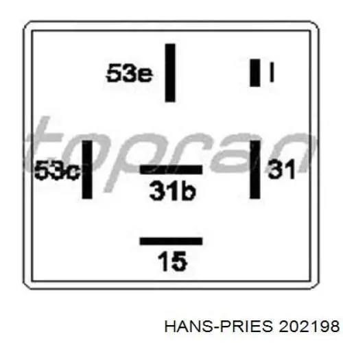 Comprar 202198 Hans Pries (Topran) Boton de luz de emergencía