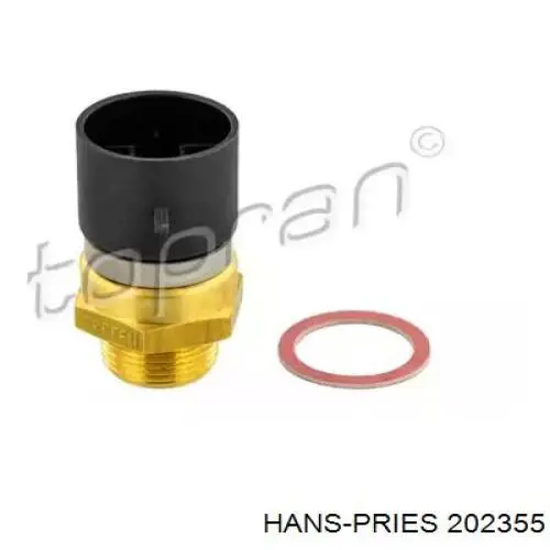 202355 Hans Pries (Topran) sensor, temperatura del refrigerante (encendido el ventilador del radiador)