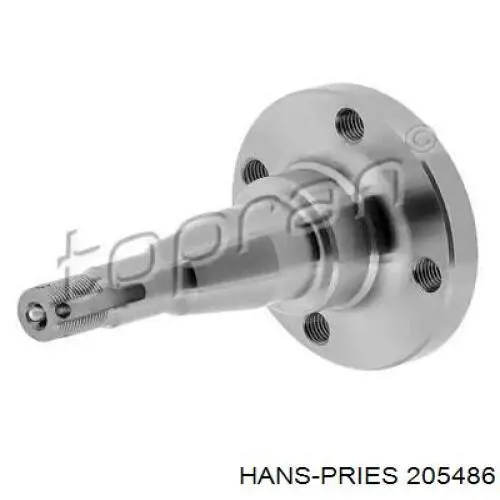 Comprar 205486 Hans Pries (Topran) Cubo de rueda, Eje trasero