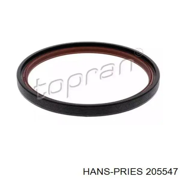 205547 Hans Pries (Topran) anillo retén, cigüeñal