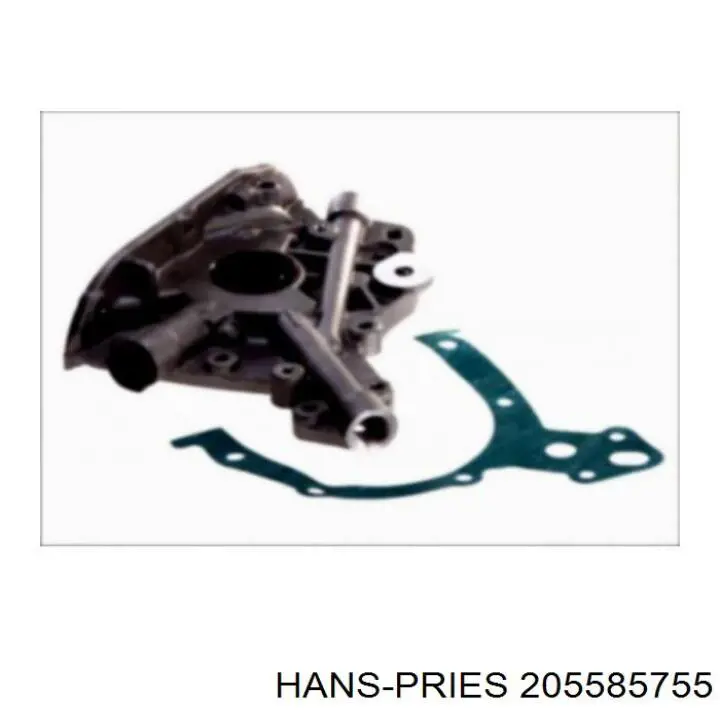 Bomba de aceite Hans Pries (Topran) 205585755 precio, desde 39,73 EUR