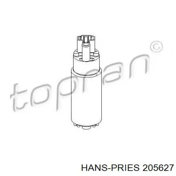 205627 Hans Pries (Topran) bomba de combustible