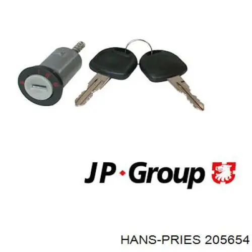 Comprar 205654 Hans Pries (Topran) Bombín de cerradura de encendido