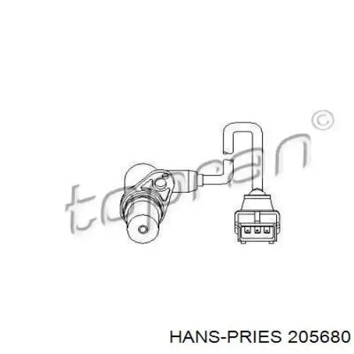 205680 Hans Pries (Topran) sensor de posición del cigüeñal