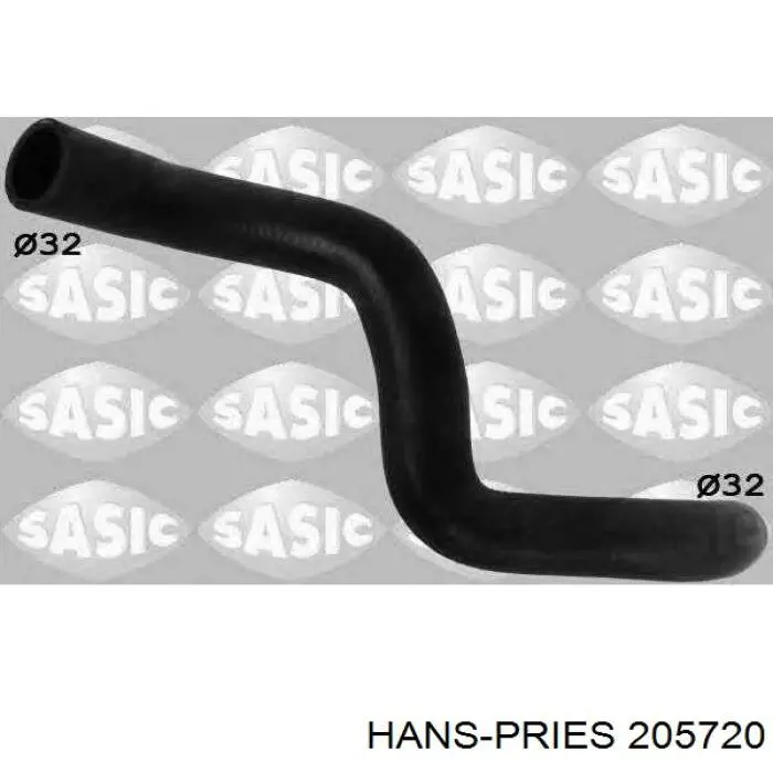 Comprar 205720 Hans Pries (Topran) Manguera de agua refrigerante