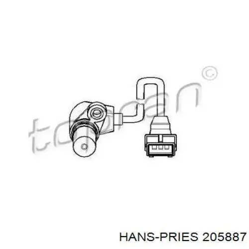 205887 Hans Pries (Topran) sensor de cigüeñal