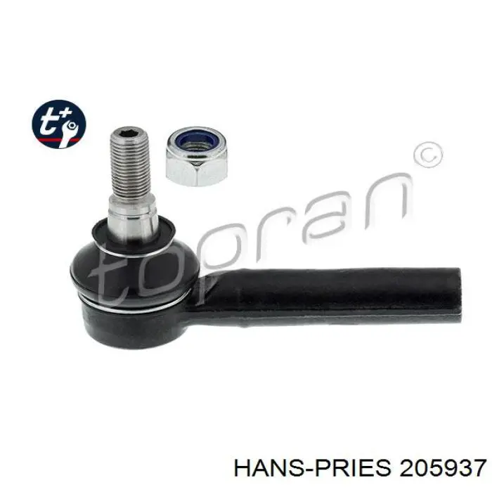 205 937 Hans Pries (Topran) sensor, temperatura del refrigerante (encendido el ventilador del radiador)