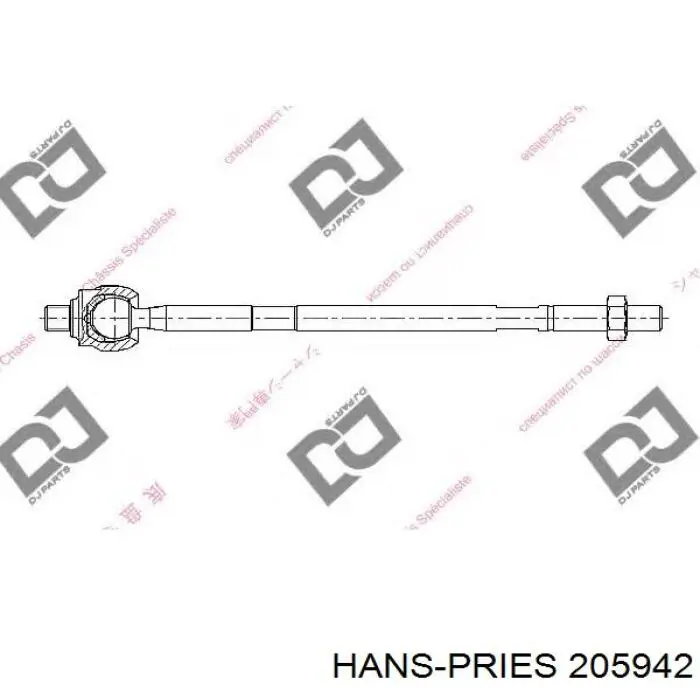 Sensor de presion de aire acondicionado 205942 Hans Pries (Topran)