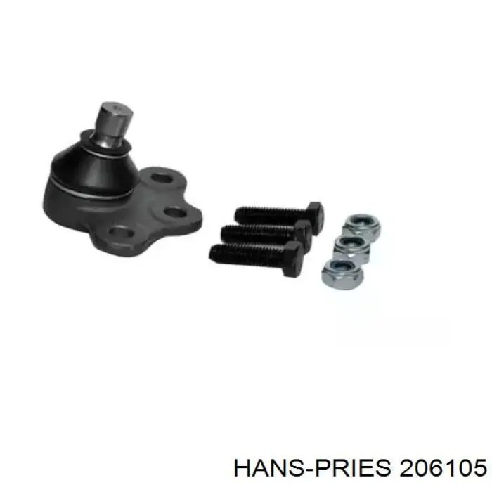Rótula inferior de suspensión Hans Pries (Topran) 206105 precio, desde 11,31 EUR
