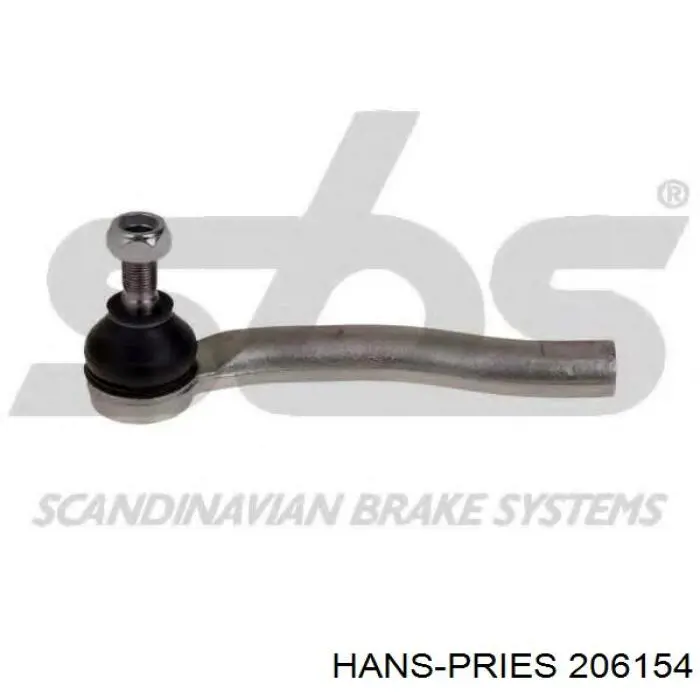 Soporte de motor trasero 206154 Hans Pries (Topran)