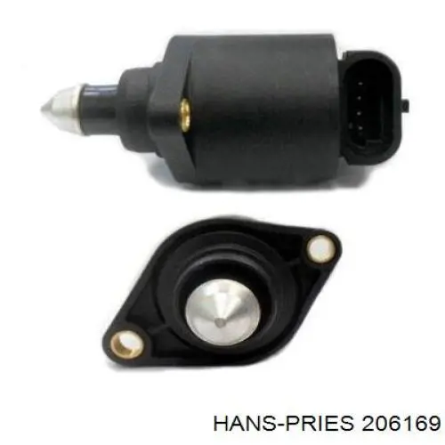 206169 Hans Pries (Topran) válvula de mando de ralentí