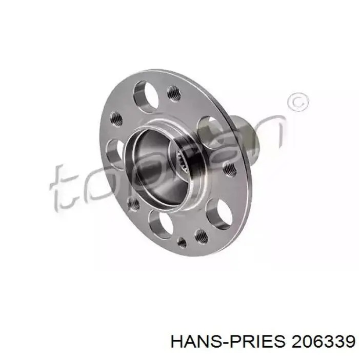 Buje de rueda Hans Pries (Topran) 206339