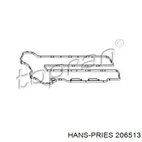 Comprar 206513 Hans Pries (Topran) Junta de tapa de balancines