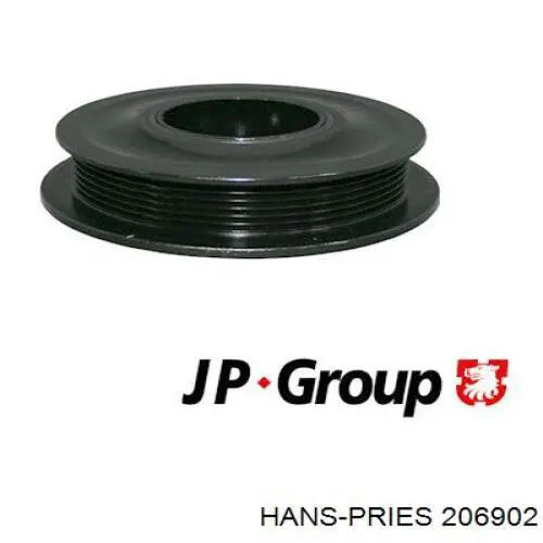Comprar 206902 Hans Pries (Topran) La polea del cigüeñal