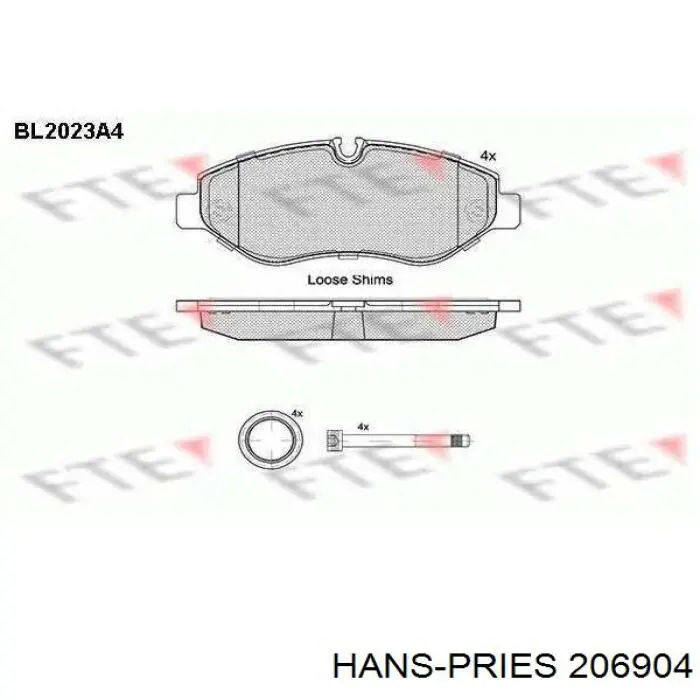 206904 Hans Pries (Topran) sensor de posición del cigüeñal