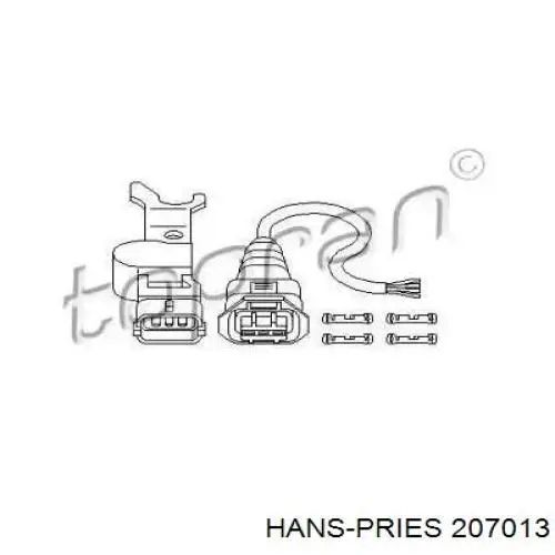 207 013 Hans Pries (Topran) sensor de posición del árbol de levas