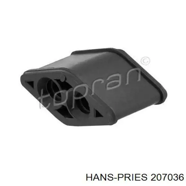 207036 Hans Pries (Topran) soporte de montaje, radiador, superior