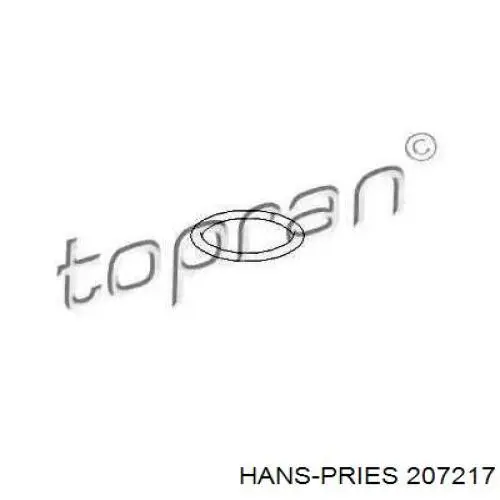 207217 Hans Pries (Topran) junta, tapa de tubo de llenado de aceite