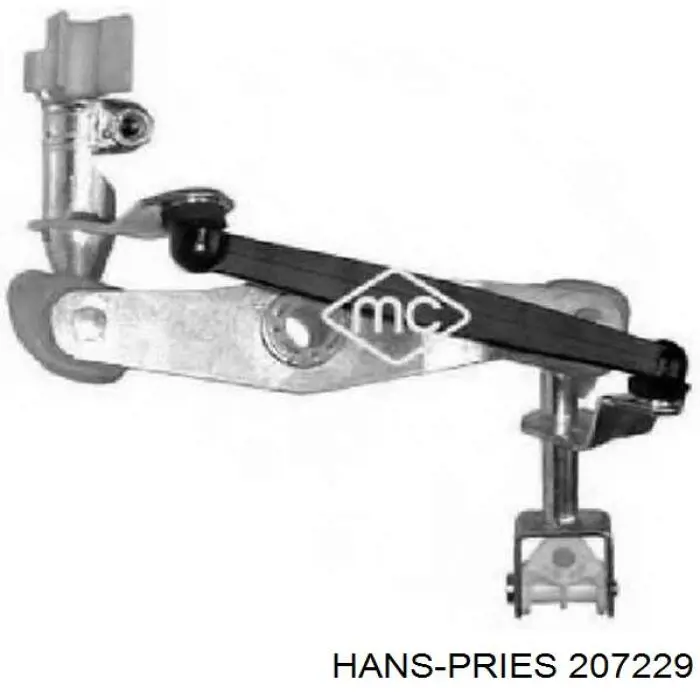 Soporte de la palanca selectora de la caja de cambios Hans Pries (Topran) 207229 precio, desde 36,24 EUR