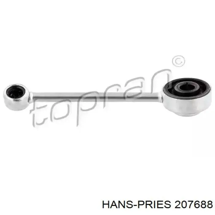 207688 Hans Pries (Topran) varillaje palanca selectora, cambio manual / automático