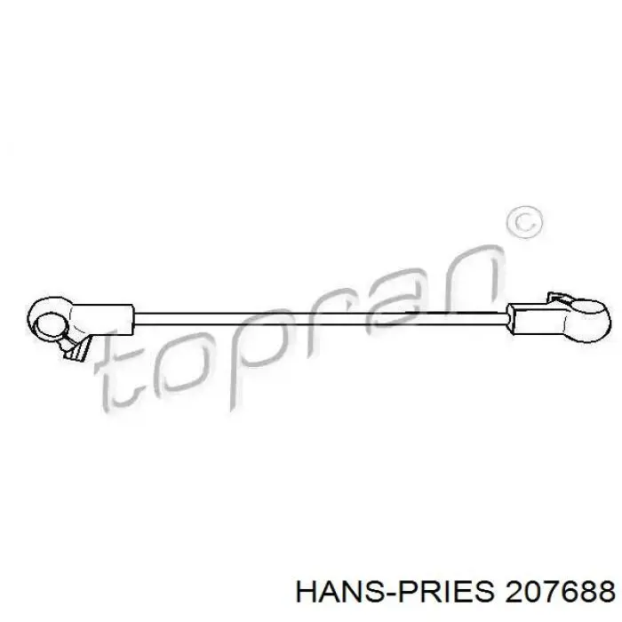 Varilla selectora de la transmisión Hans Pries (Topran) 207688 precio, desde 4,46 EUR