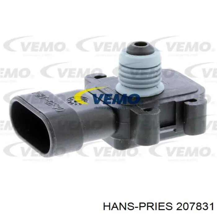 207831 Hans Pries (Topran) sensor de presion del colector de admision