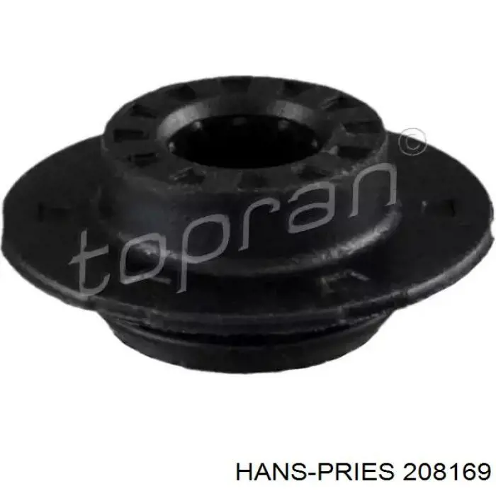 208169 Hans Pries (Topran) soporte del radiador inferior