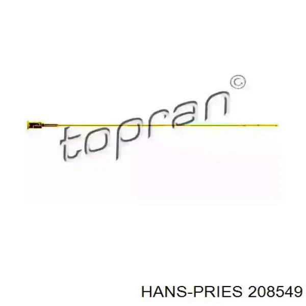 208549 Hans Pries (Topran) varilla de nivel de aceite