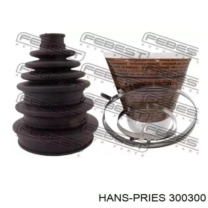 300300 Hans Pries (Topran) Fuelle transmisión delantero exterior