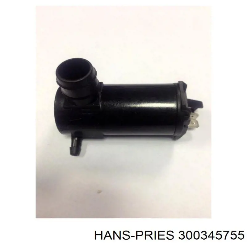 Bomba de agua limpiaparabrisas, delantera 300345755 Hans Pries (Topran)