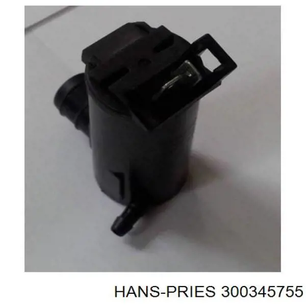 300345755 Hans Pries (Topran) Bomba de agua de lavado, lavado de parabrisas, delantera